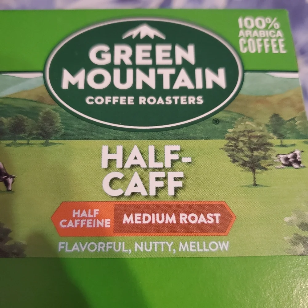 New Green Mountain Half-Caff Medium Roast Coffee Bundle 4 Boxes K-Cup Pods